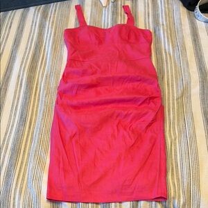 Beautiful NICOLE MILLER Pink Women’s Midi Dress in Perfect Condition